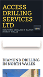 Mobile Screenshot of diamonddrillingnorthwales.co.uk